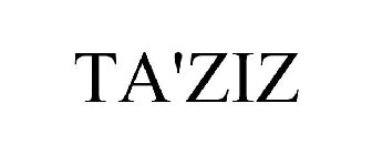 TA'ZIZ