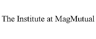 THE INSTITUTE AT MAGMUTUAL