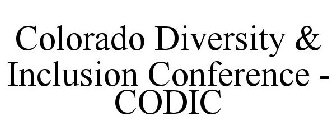 COLORADO DIVERSITY & INCLUSION CONFERENCE - CODIC