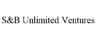 S&B UNLIMITED VENTURES