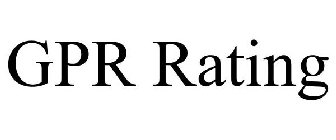 GPR RATING