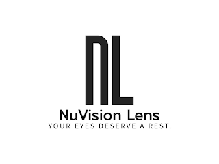 NL NUVISION LENS YOUR EYES DESERVE A REST.