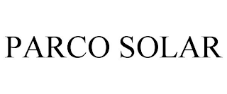 PARCO SOLAR