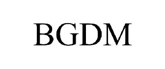 BGDM