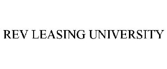 REV LEASING UNIVERSITY