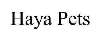 HAYA PETS