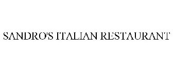 SANDRO'S ITALIAN RESTAURANT