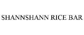 SHANNSHANN RICE BAR