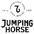 JUMPING HORSE RANCH ENNIS, MONTANA CIRCA 1882 JUMPING HORSE