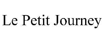 LE PETIT JOURNEY