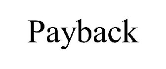 PAYBACK