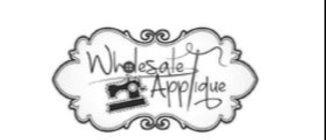 WHOLESALE APPLIQUE