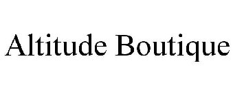 ALTITUDE BOUTIQUE