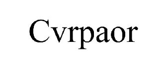 CVRPAOR