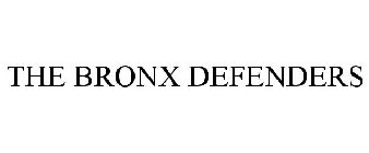 THE BRONX DEFENDERS