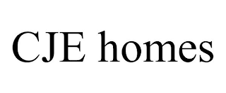 CJE HOMES