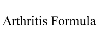 ARTHRITIS FORMULA