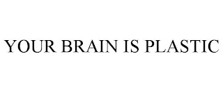 YOUR BRAIN IS PLASTIC