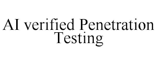 AI VERIFIED PENETRATION TESTING