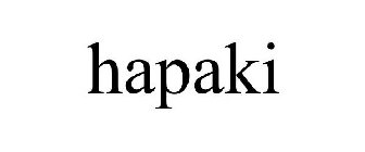 HAPAKI