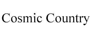 COSMIC COUNTRY