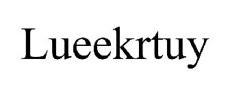 LUEEKRTUY