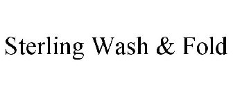 STERLING WASH & FOLD