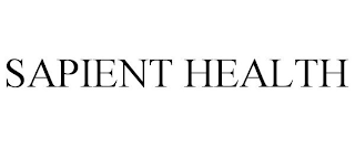 SAPIENT HEALTH