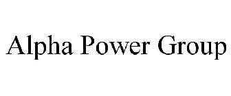 ALPHA POWER GROUP