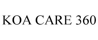 KOA CARE 360