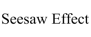 SEESAW EFFECT