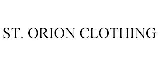 ST. ORION CLOTHING