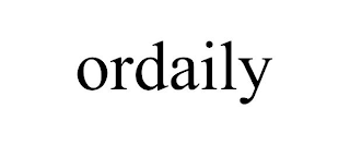 ORDAILY