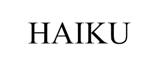 HAIKU