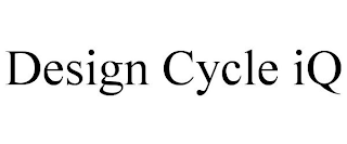 DESIGN CYCLE IQ