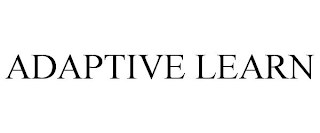 ADAPTIVE LEARN