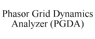 PHASOR GRID DYNAMICS ANALYZER (PGDA)