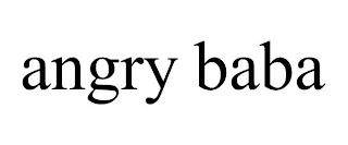 ANGRY BABA