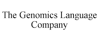 THE GENOMICS LANGUAGE COMPANY