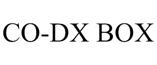 CO-DX BOX