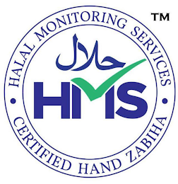 HMS · HALAL MONITORING SERVICES · CERTIFIED HAND ZABIHA