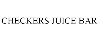 CHECKERS JUICE BAR