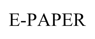 E-PAPER