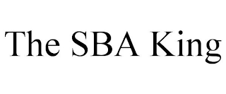 THE SBA KING