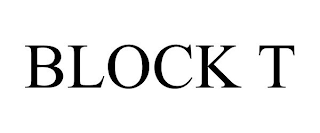 BLOCK T