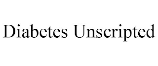 DIABETES UNSCRIPTED