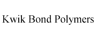 KWIK BOND POLYMERS