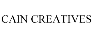 CAIN CREATIVES