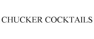 CHUCKER COCKTAILS