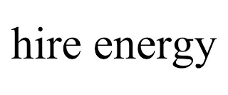 HIRE ENERGY